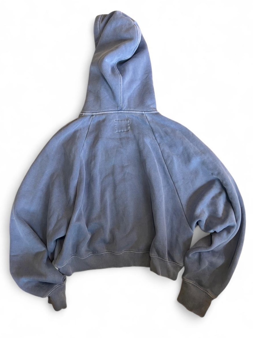 Abercrombie & Fitch Cropped Hoodie in Light Blue - Picture 5 of 5